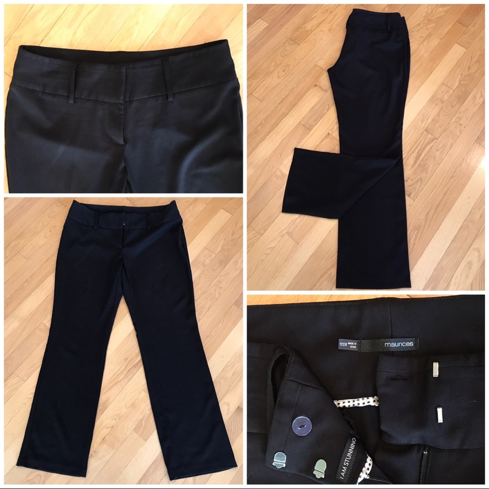 Maurice's Black Slacks